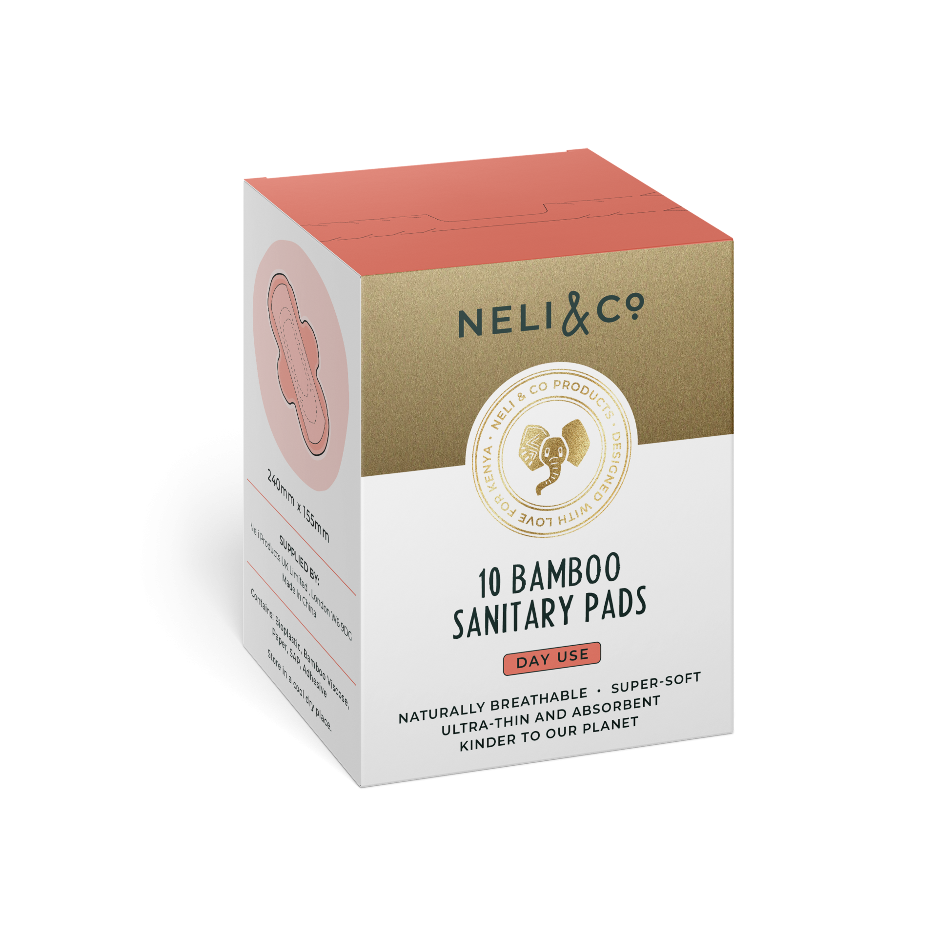 Neli & Co Bamboo Sanitary Pads